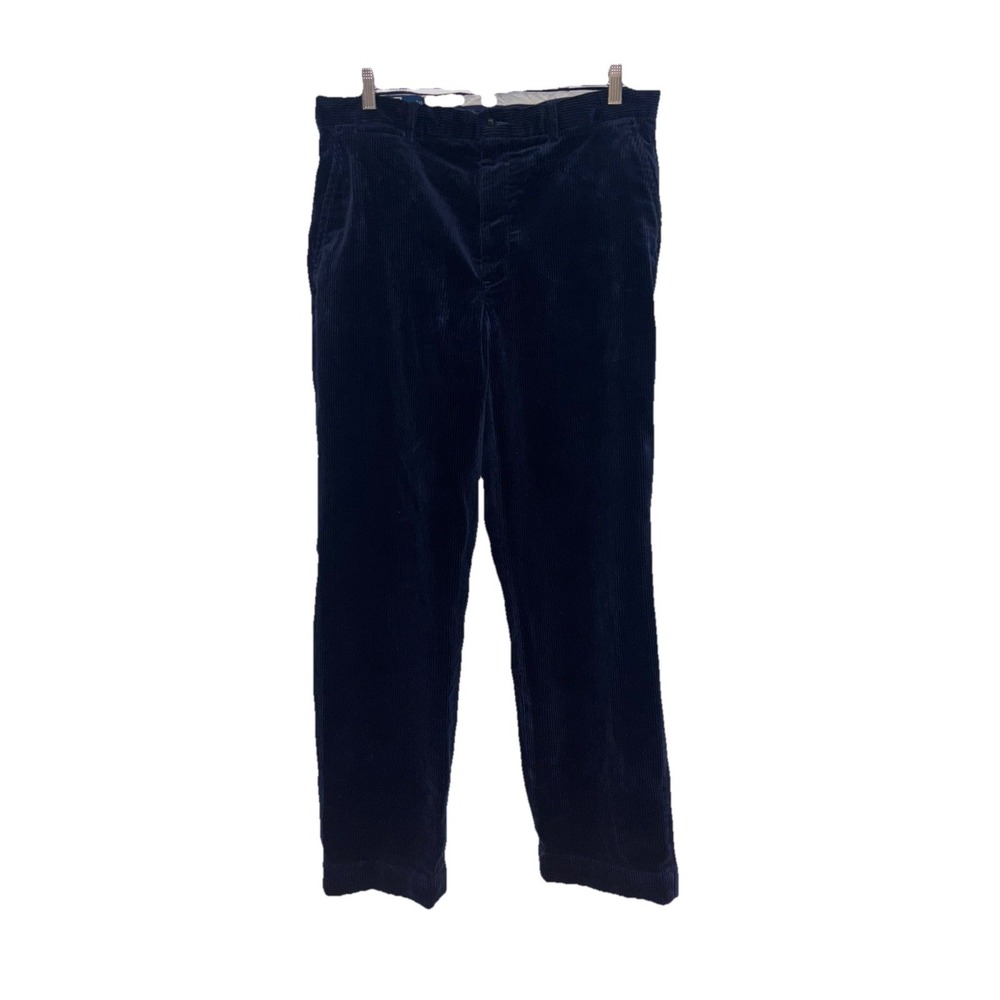 Polo Ralph Lauren Men's 34 x 30 Corduroy Pants Khaki Blue Label RN 41381 - Picture 2 of 7